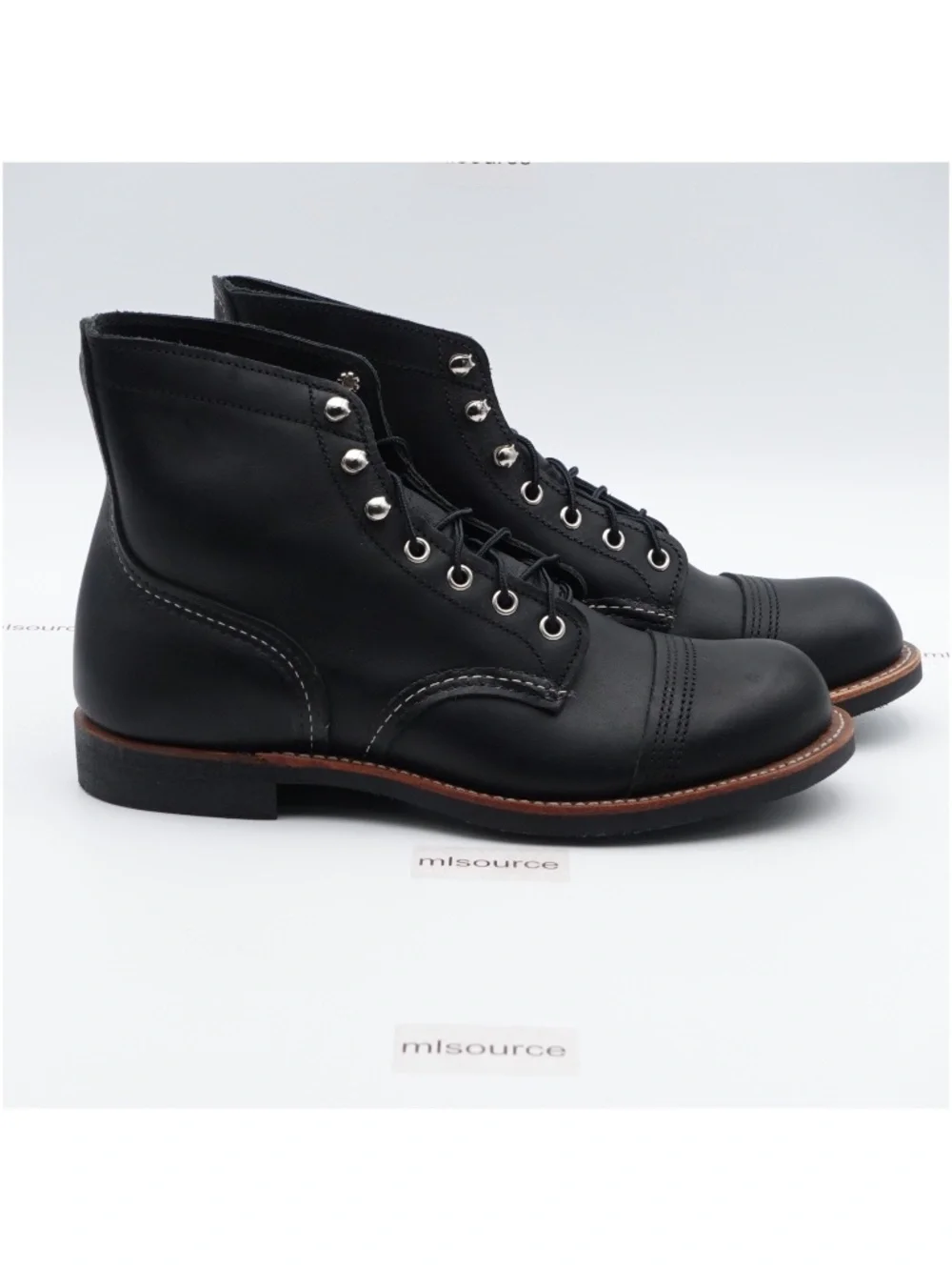 NEW Size 8.5 Men's Red Wing Iron Ranger 6-Inch Made in USA Boots 8084 Black